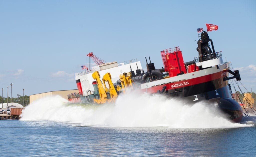 Weeks Marine Launches State-of-the-Art Hopper Dredge For U.S. Market ...