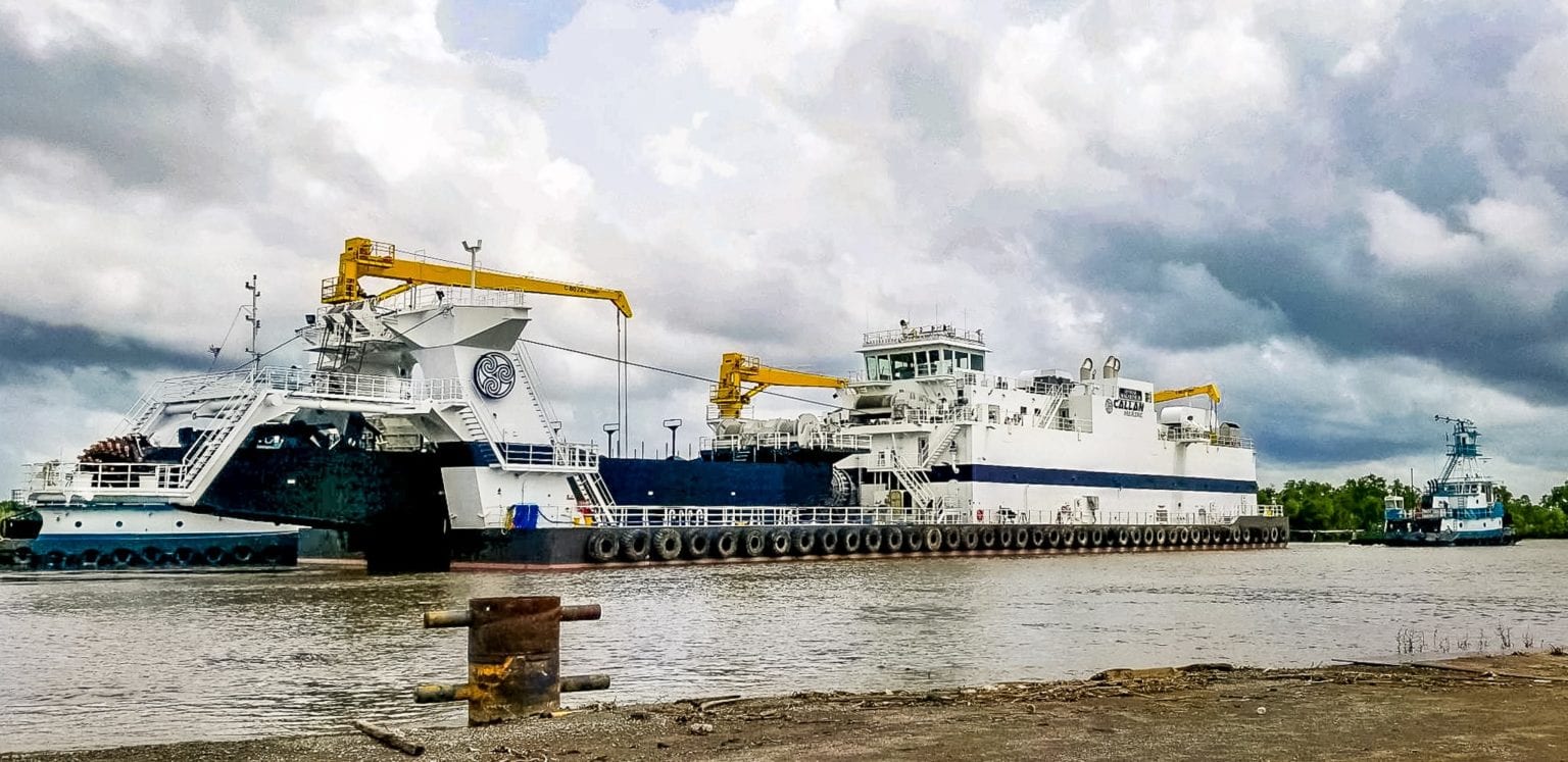 Callan Marine's New Dredge General MacArthur Enters Service | Dredging ...