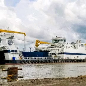 Callan Marine's New Dredge General MacArthur Enters Service - Dredging ...